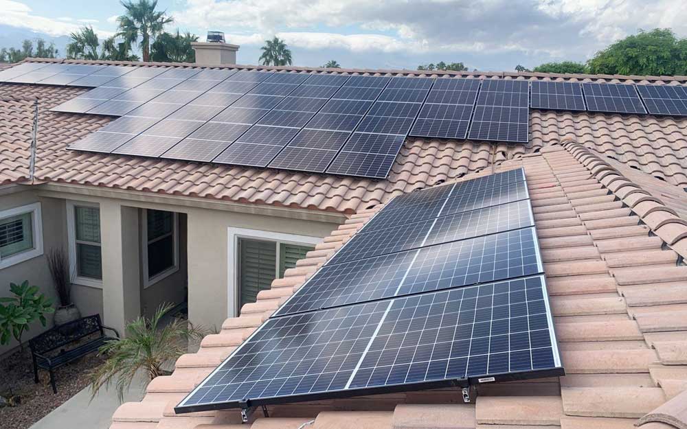 15KW na sieciowym systemie słonecznym dla domu
