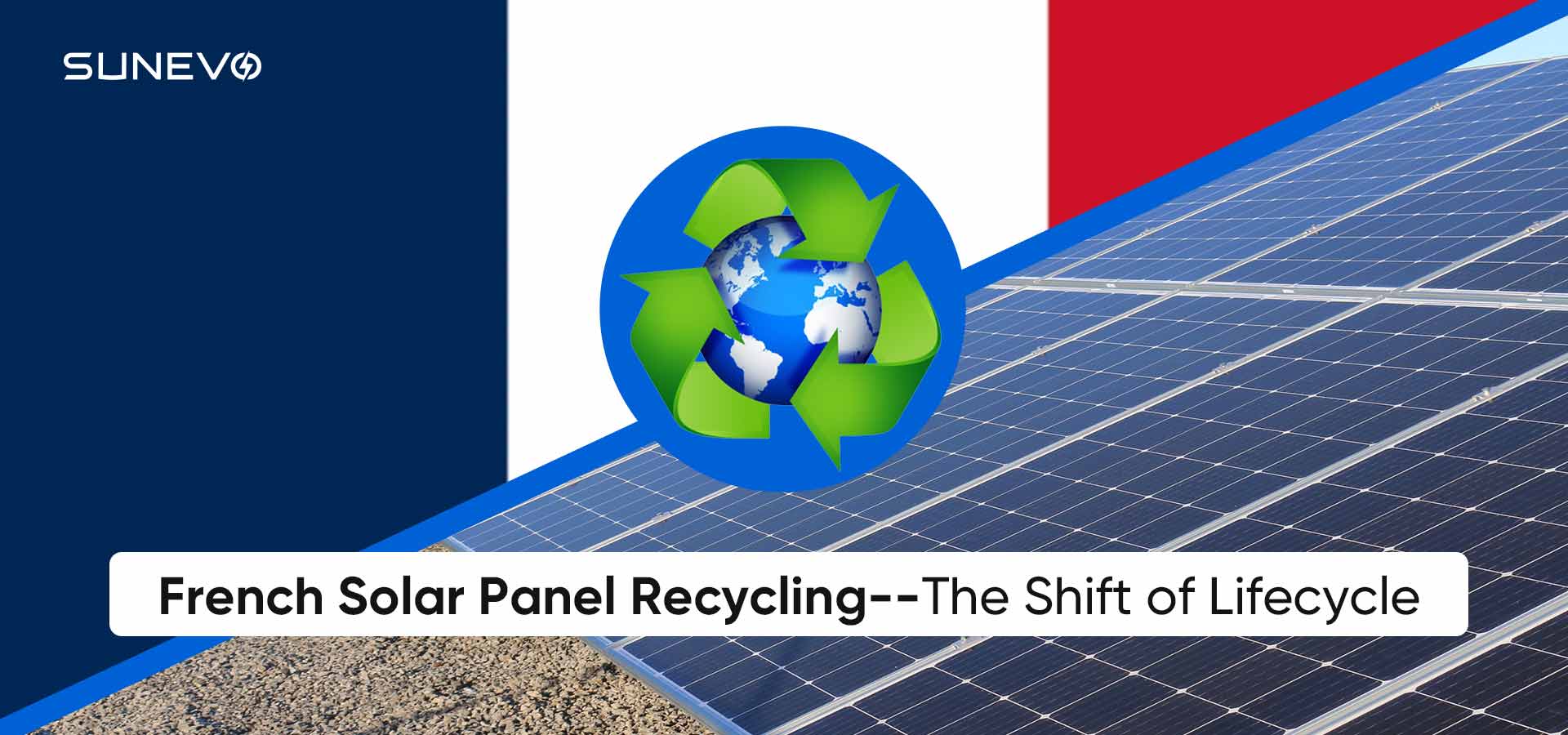 Recykling paneli słonecznych we Francji: zmiana w cyklu życia