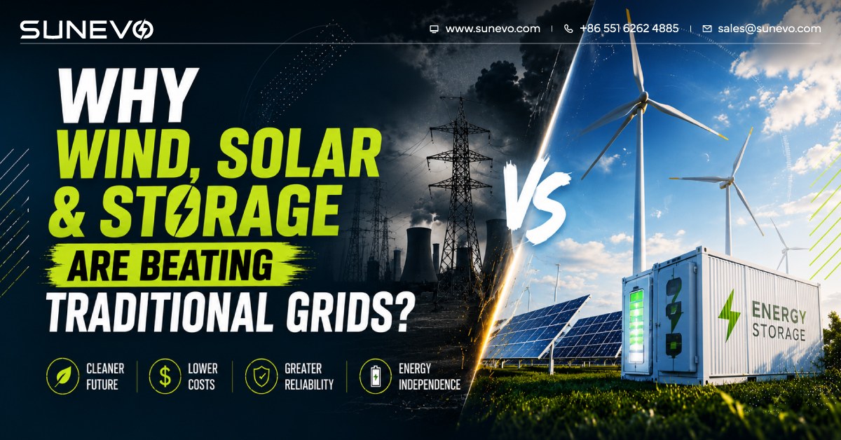 Why Wind, Solar & Storage Are Beating Traditional Grids？